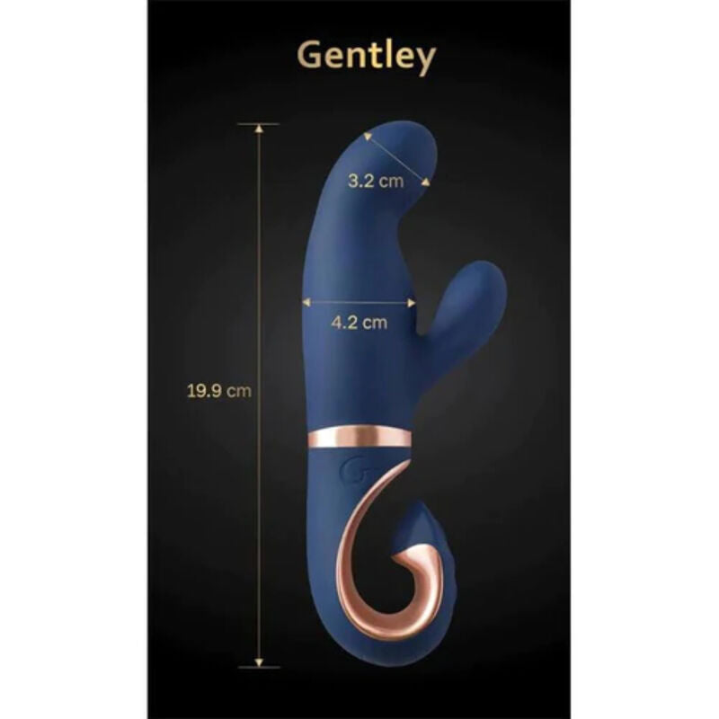 Gvibe Gentley Rabbit Vibrator Blue