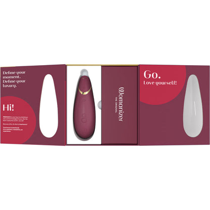 Womanizer Premium 2 Clitoral Stimulator Bordeaux