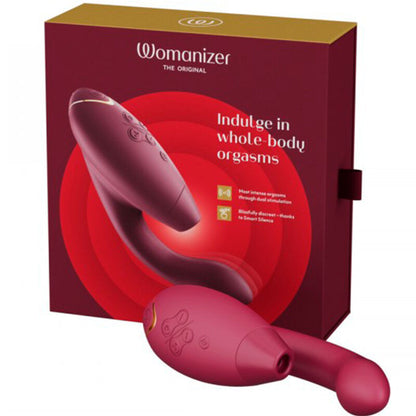 Womanizer DUO 2 Dual Clitoral & G-Spot Stimulator Bordeaux