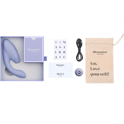 Womanizer DUO 2 Dual Clitoral & G-Spot Stimulator Lilac