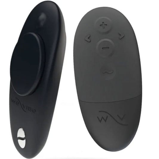 We-Vibe Moxie+ Wearable Clitoral Vibrator Satin Black