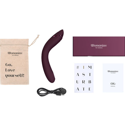 Womanizer OG Pleasure Air G-Spot Vibrator Aubergine