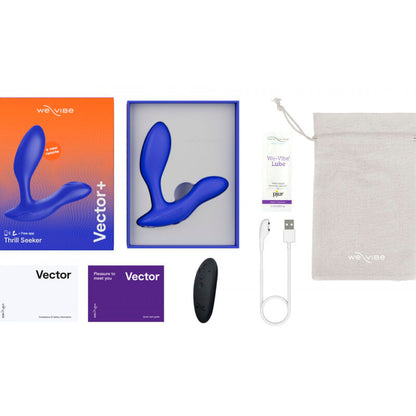 We-Vibe Vector+ Prostate Massager Royal Blue