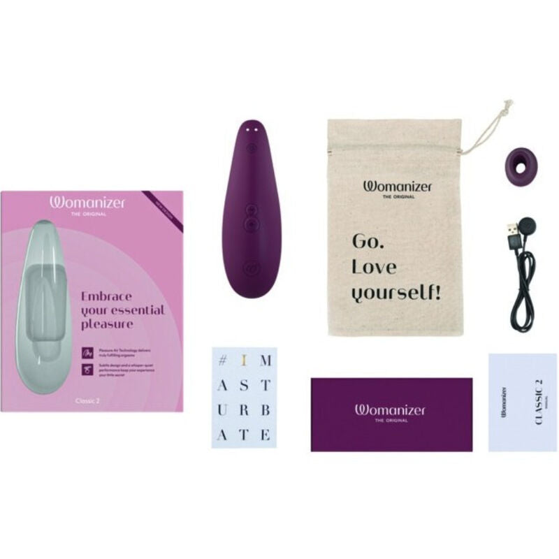 Womanizer Classic 2 Clitoral Stimulator Bordeaux