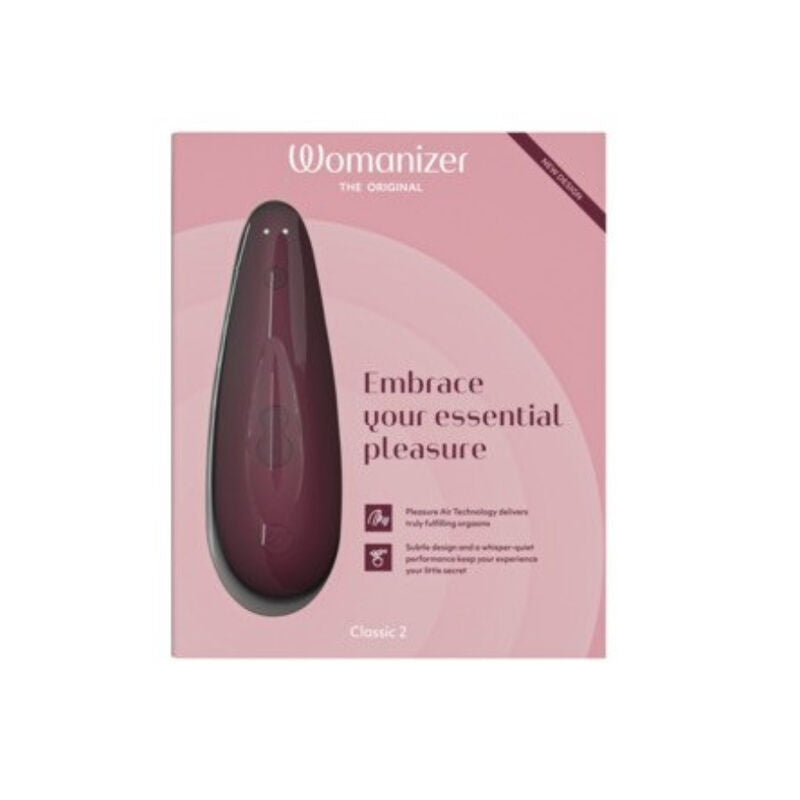 Womanizer Classic 2 Clitoral Stimulator Bordeaux