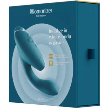 Womanizer DUO 2 Dual Clitoral & G-Spot Stimulator Petrol