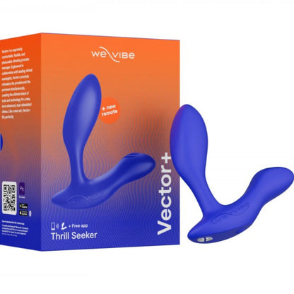 We-Vibe Vector+ Prostate Massager Royal Blue