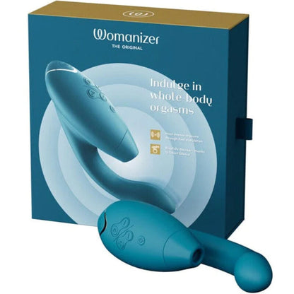 Womanizer DUO 2 Dual Clitoral & G-Spot Stimulator Petrol