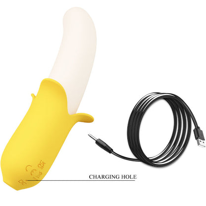 Pretty Love Banana Geek Super Power Thrusting Vibrator