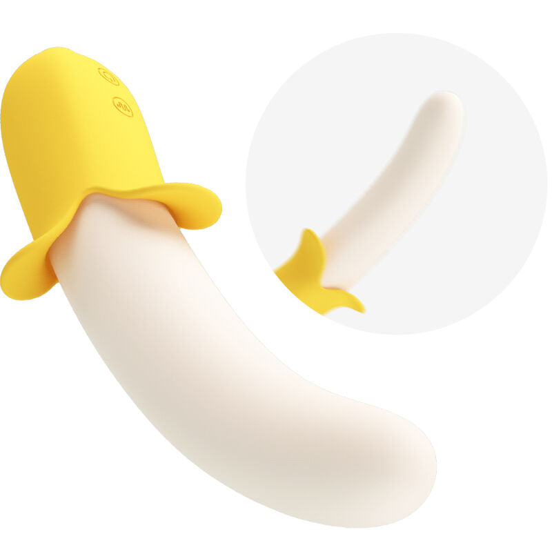 Pretty Love Banana Geek Super Power Thrusting Vibrator