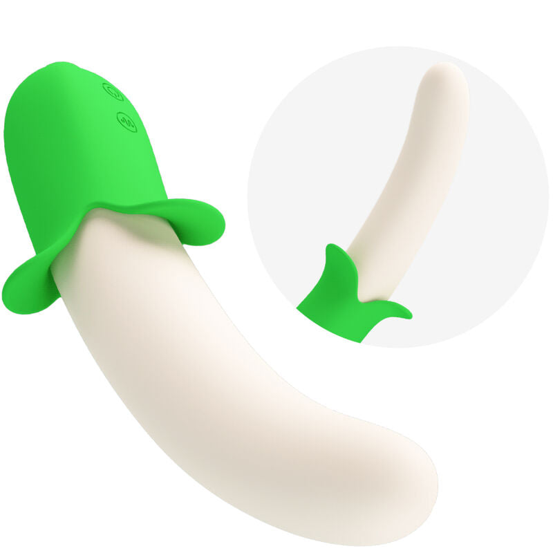 Pretty Love Banana Knight Super Power Silicone Vibrator