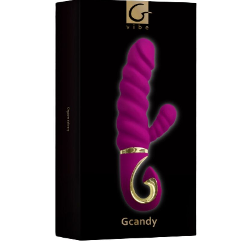 Gvibe Gcandy Textured Rabbit Vibrator Purple