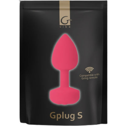 Gvibe Gplug Bioskin Vibrating Butt Plug Pink