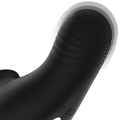 Rithual Shushu Pro Pocket Black Clitoris Stimulator with 2 Motors