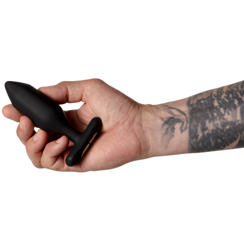 Je Joue Onyx Vibrating Silicone Butt Plug with Remote