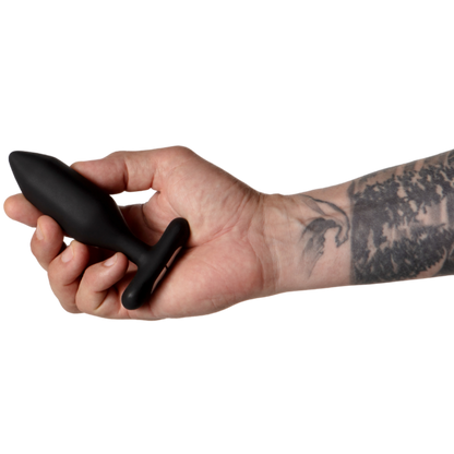 Je Joue Onyx Vibrating Silicone Butt Plug with Remote