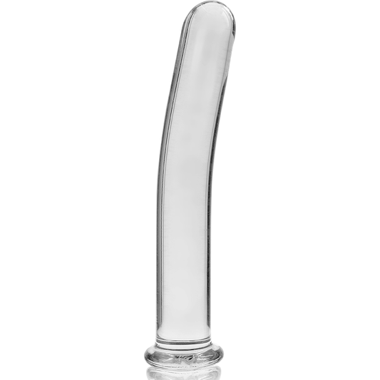 Nebula Series Model 8 Glass Dildo 14.5 x 2cm Clear