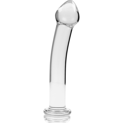 Nebula Series Model 11 Glass Dildo 16.5 x 3.5cm Clear