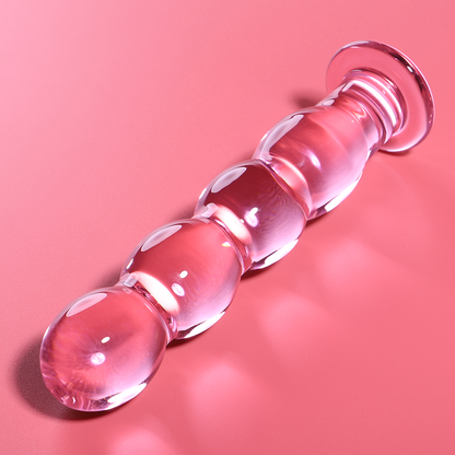 Nebula Series Model 10 Glass Dildo 16 x 3cm Pink