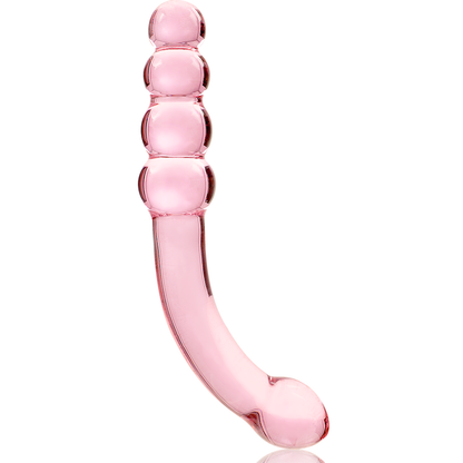 Nebula Series Model 14 Glass Dildo 18.5 x 3cm Pink