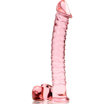 Nebula Series Model 23 Glass Dildo 21.5 x 4cm Pink