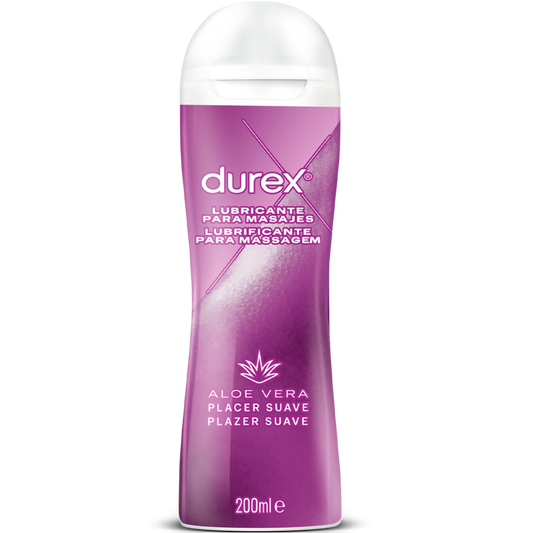 Durex 2 in 1 Soothing Aloe Vera Massage Water Based Lubricant