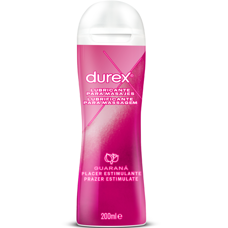 Durex 2 in 1 Stimulating Guarana Massage Water Based Lubricant