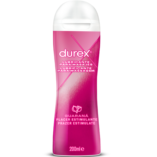 Durex 2 in 1 Stimulating Guarana Massage Water Based Lubricant