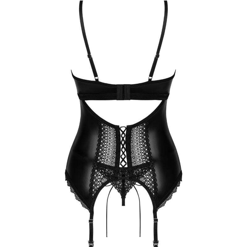 Obsessive Norides Black Corset & Thong