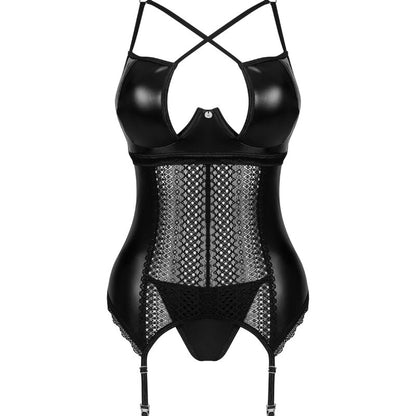 Obsessive Norides Black Corset & Thong