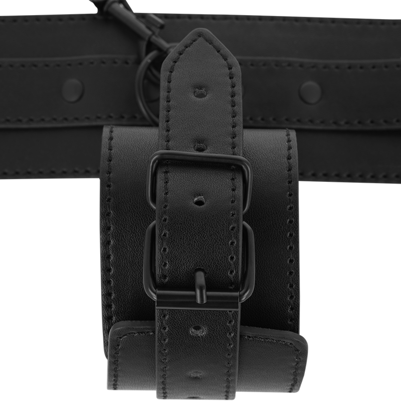 Intense Fetish Vegan Leather Ankle Cuffs