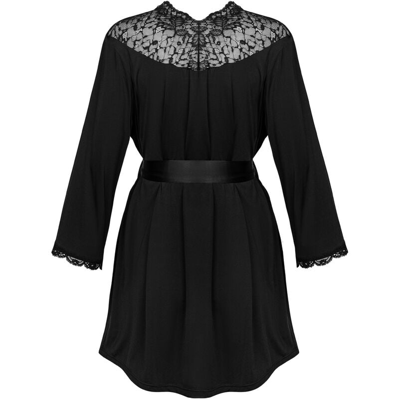 Obsessive Bellastia Black Peignoir