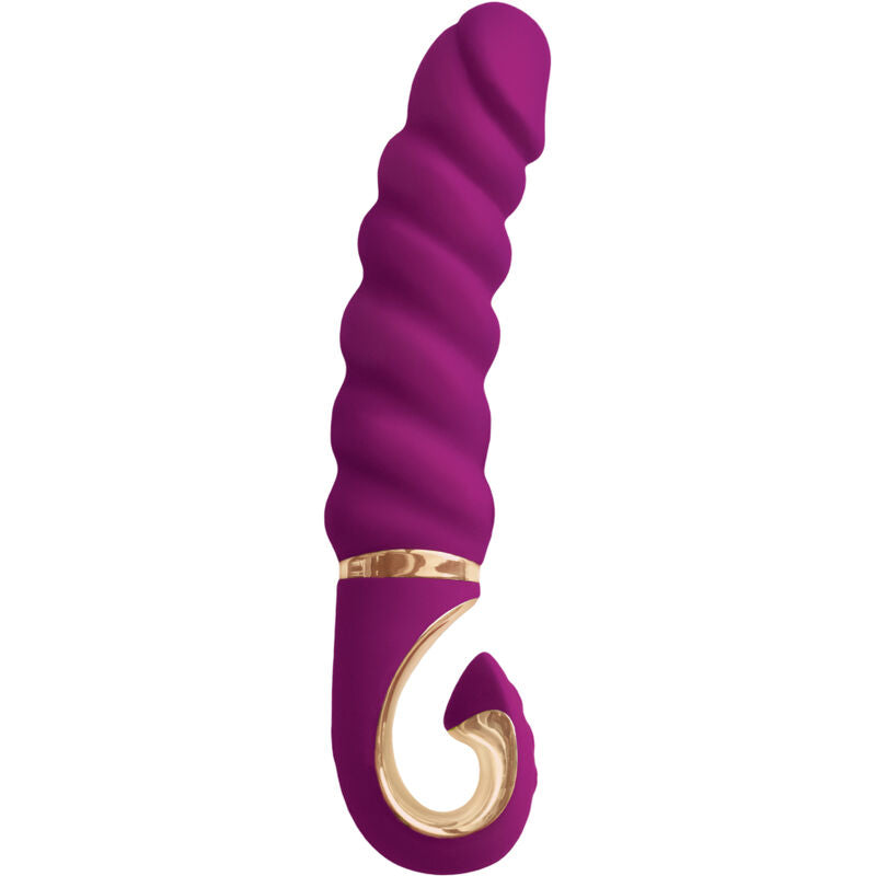 Gvibe Gjack Mini Twisted Dildo Vibrator Purple