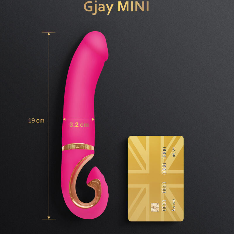 Gvibe Gjay Mini Small Realistic Vibrator Pink