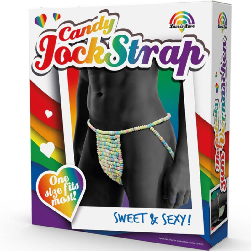 Spencer & Fleetwood Rainbow Candy Jock Strap