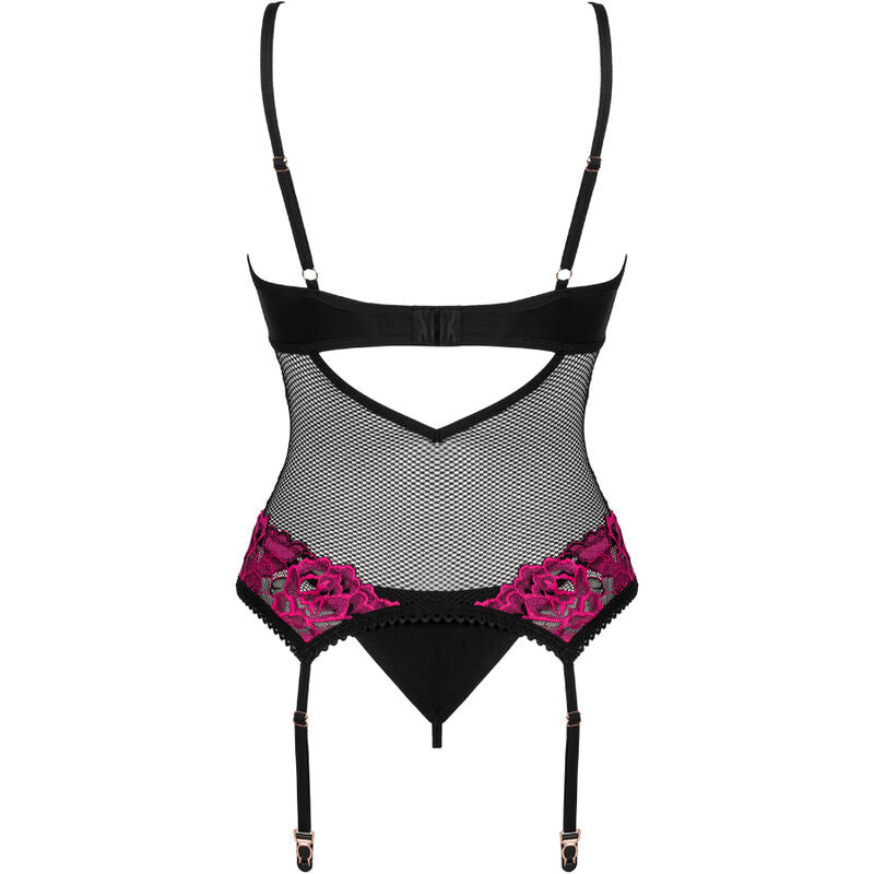 Obsessive Rosenty Corset & Thong