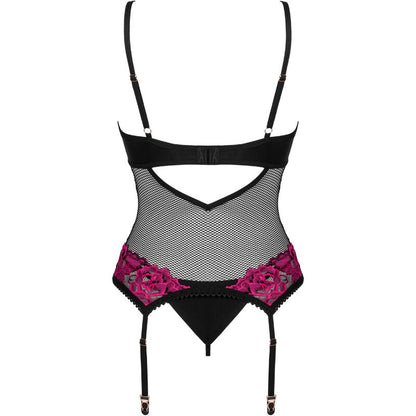 Obsessive Rosenty Corset & Thong