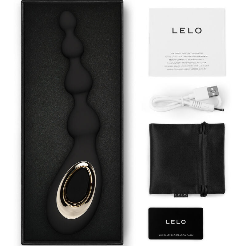 LELO Soraya Beads Anal Massager Black