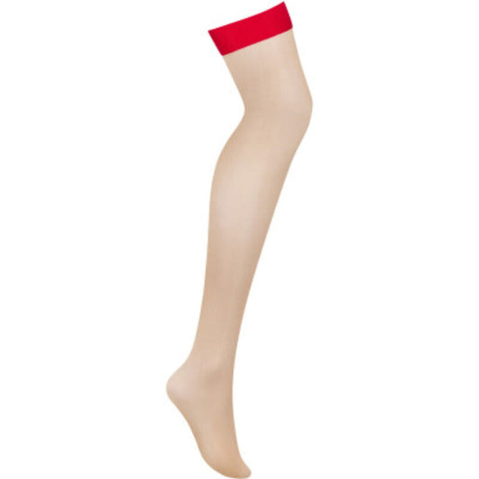 Obsessive S814 Red Stockings