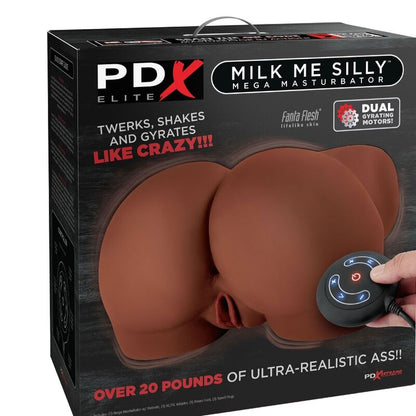 PDX Elite Milk Me Silly Mega Vibrating Rotating Masturbator Deep