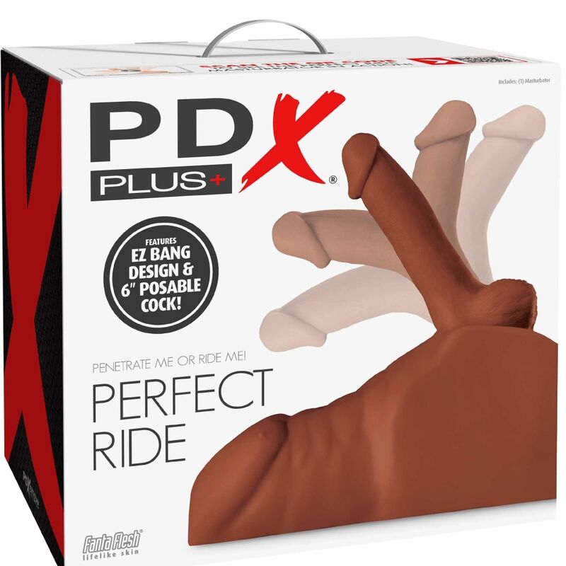 PDX Plus Perfect Ride Deep Penis And Anus Torso Masturbator