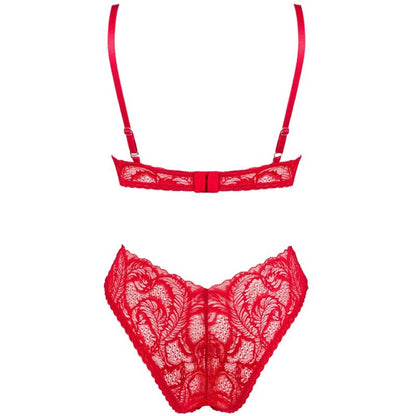 Obsessive Atenica Red Lingerie Set