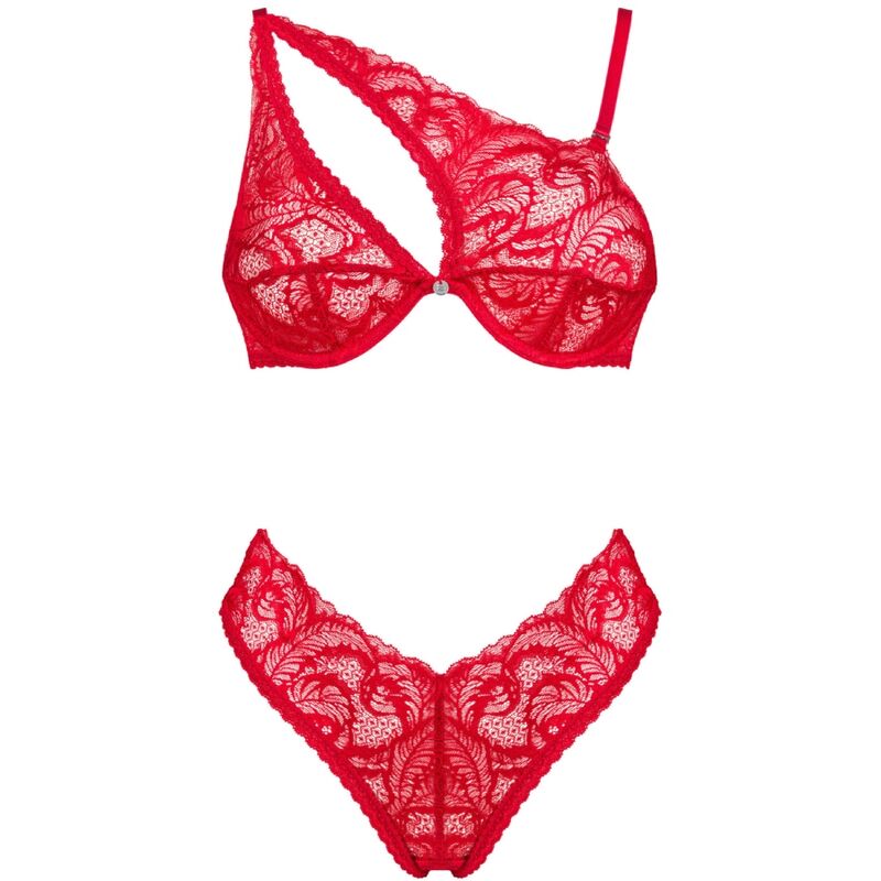 Obsessive Atenica Red Lingerie Set