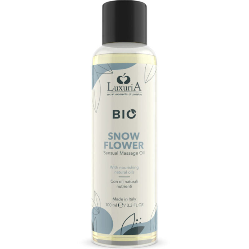 Luxuria Bio Snow Flower Sensual Massage Oil 100ml