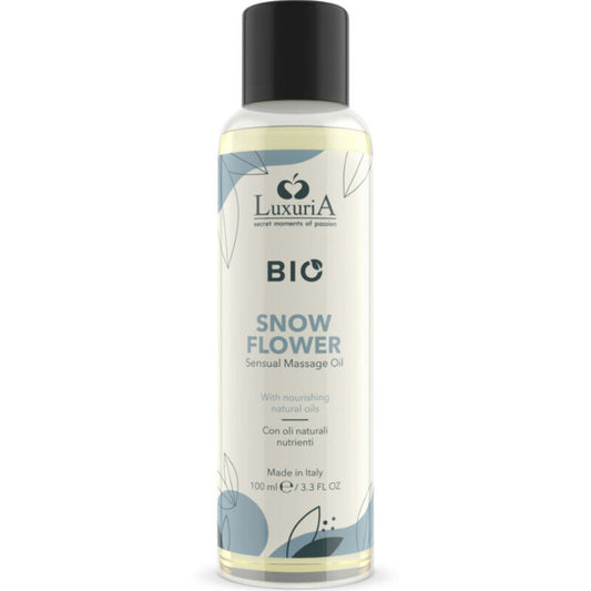 Luxuria Bio Snow Flower Sensual Massage Oil 100ml