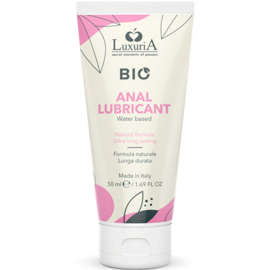 Luxuria BIO Water Based Anal Lubricant 50ml