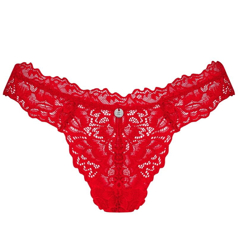 Obsessive Amor Cherris Red Lacy Thong