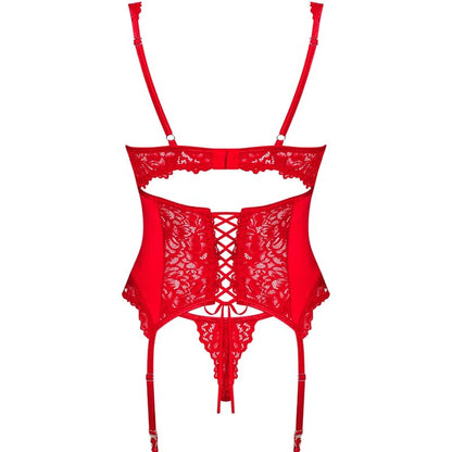 Obsessive Amor Cherris Red Corset & Thong