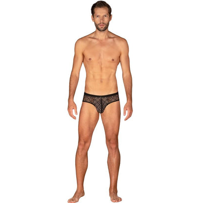 Obsessive Severio Black Jockstrap