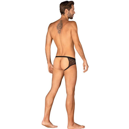 Obsessive Severio Black Jockstrap